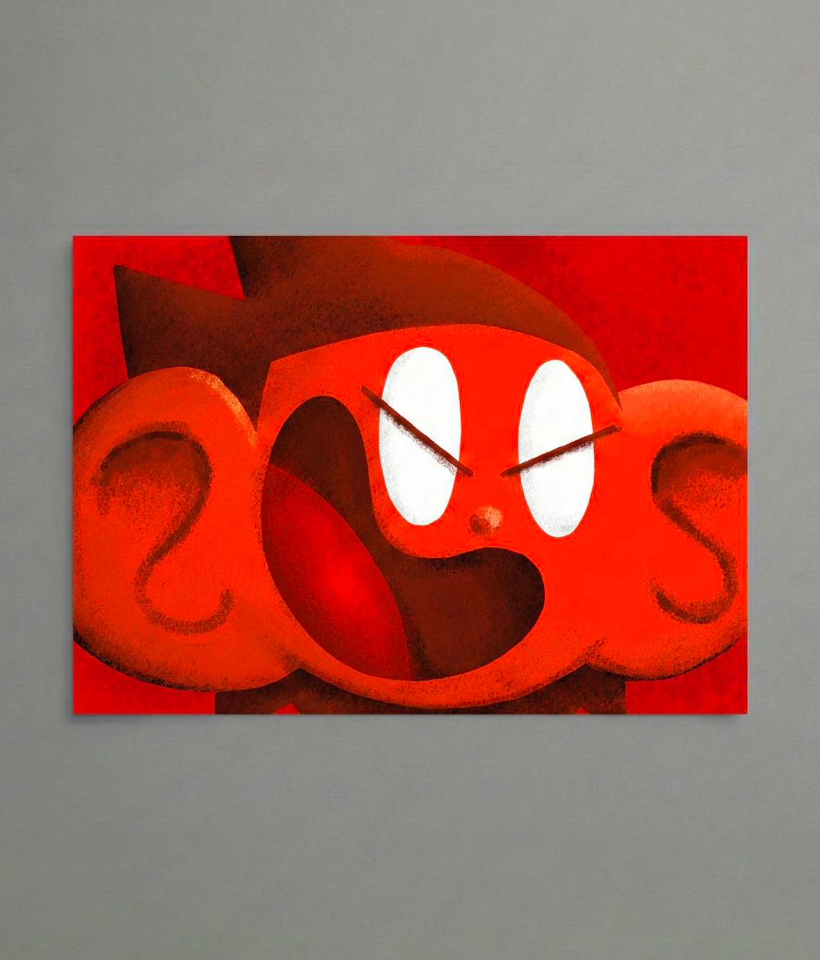 EXCITED BEAN (A3 PRINT)