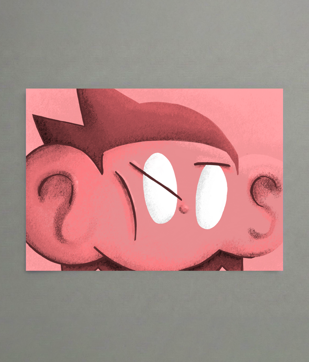 CONFIDENT BEAN (A3 PRINT)