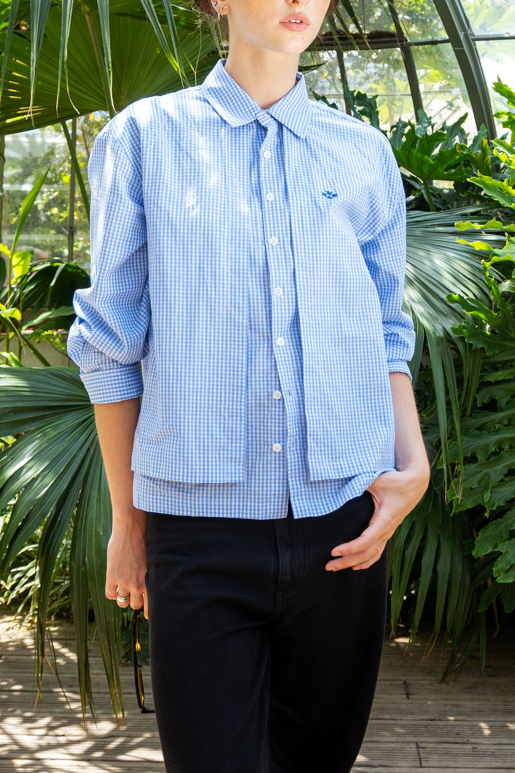 Double-Shirt Blue