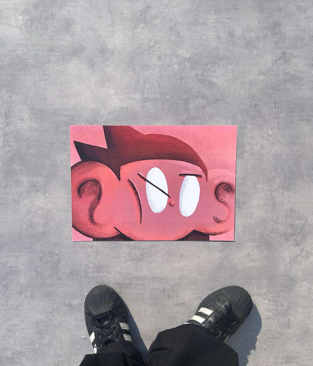 CONFIDENT BEAN (PRINT A3)