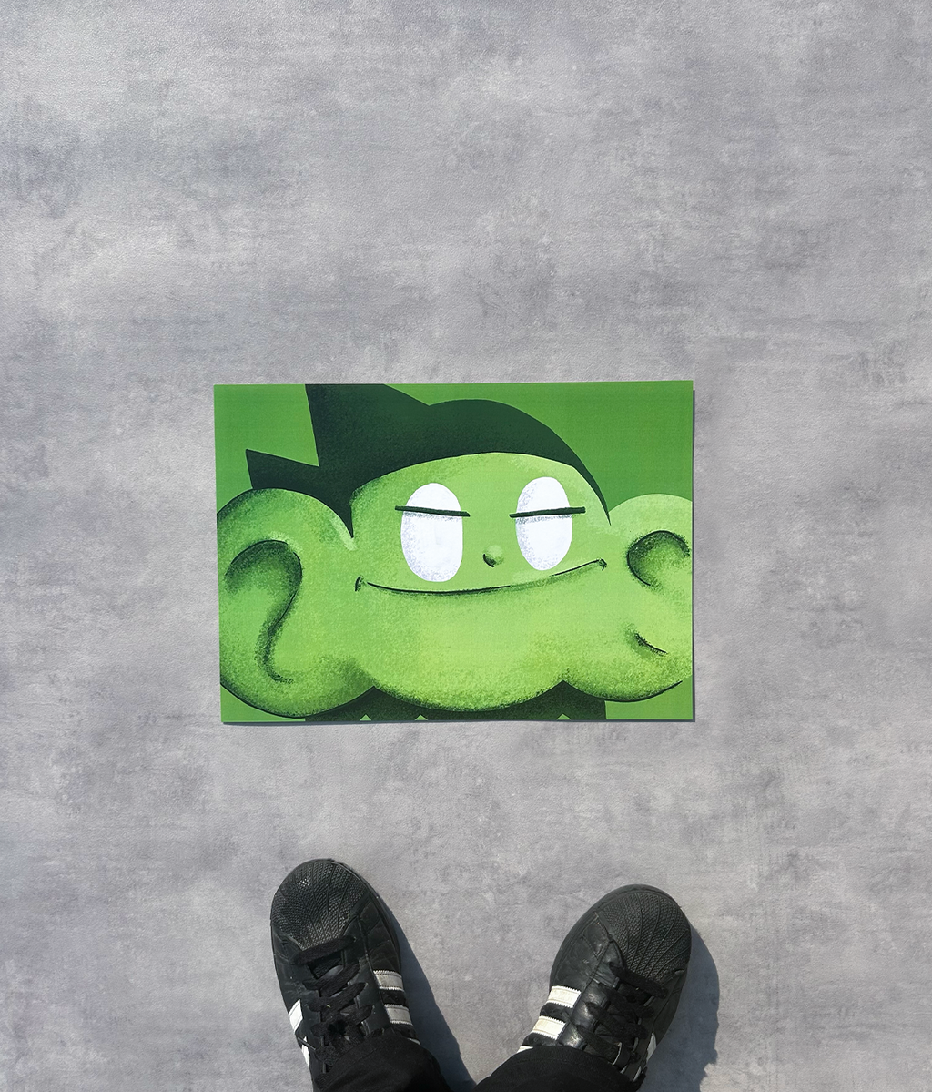 RELAXED BEAN (PRINT A3)