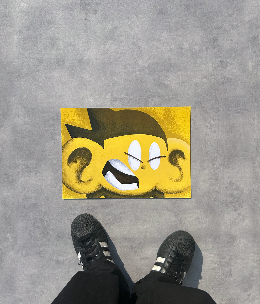ENERGIC BEAN (PRINT A3)