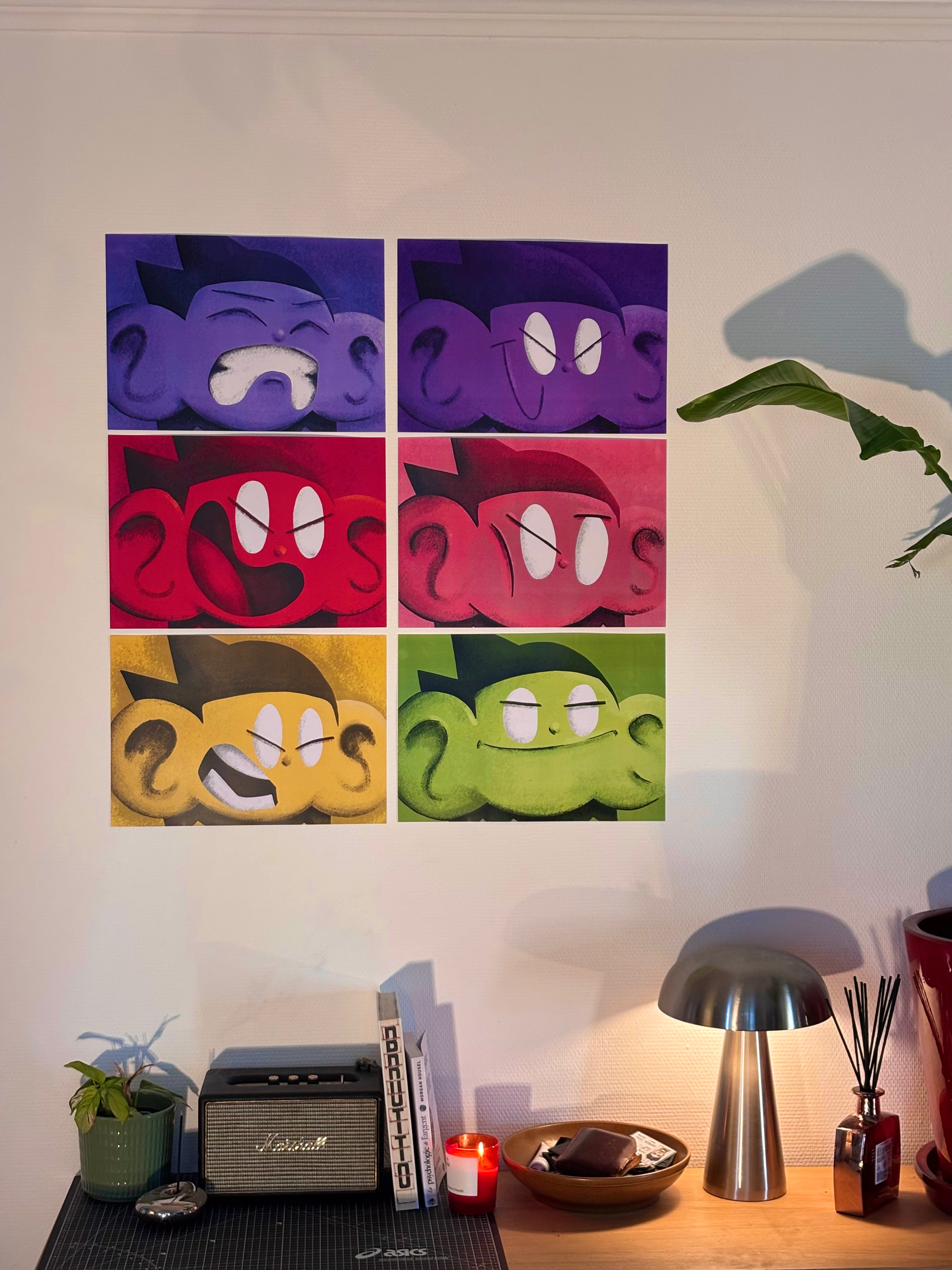 THE BIG 6 (PRINT A3)