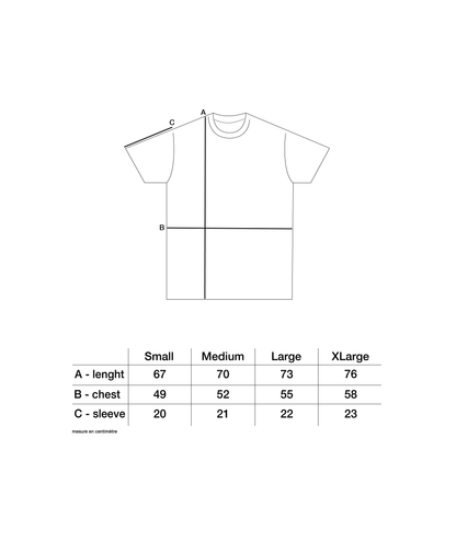 T-SHIRT BEAN CARD WHITE
