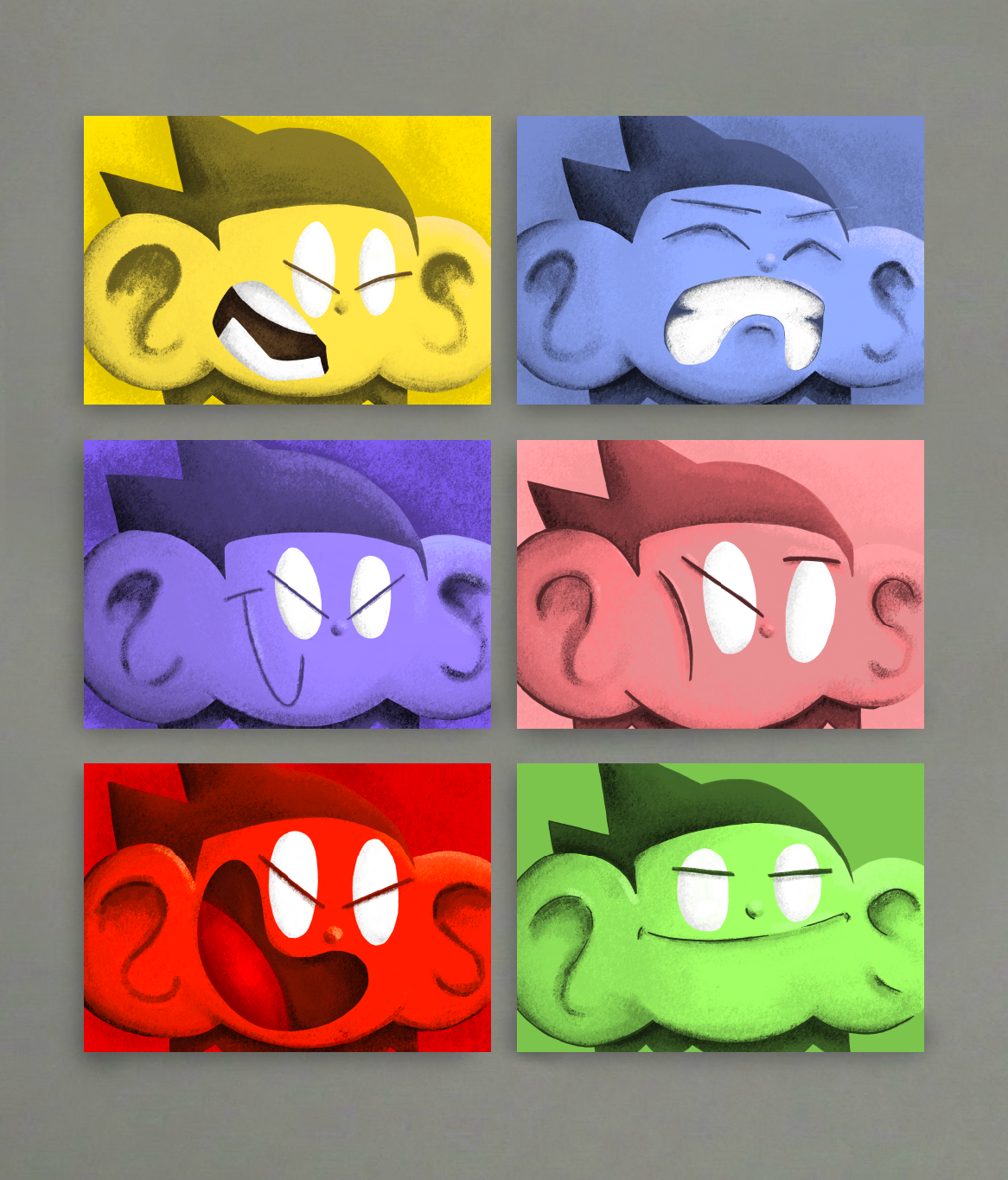 THE BIG 6 (PRINT A3)